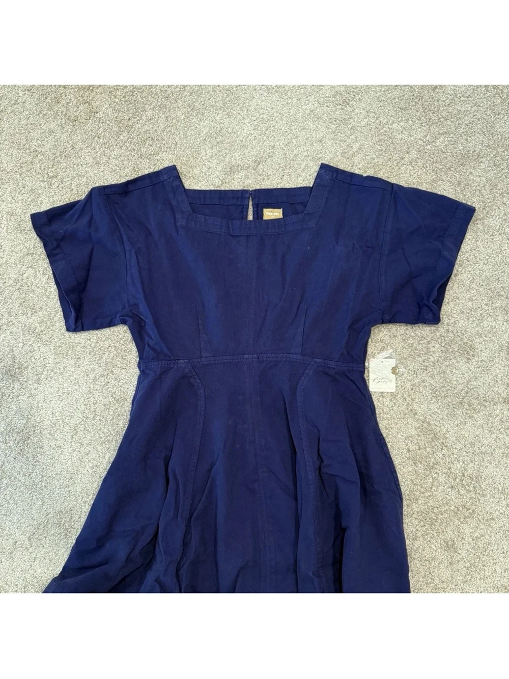 Women’s Size Small Free People Breezy Chic Mini Dress Dark Blue